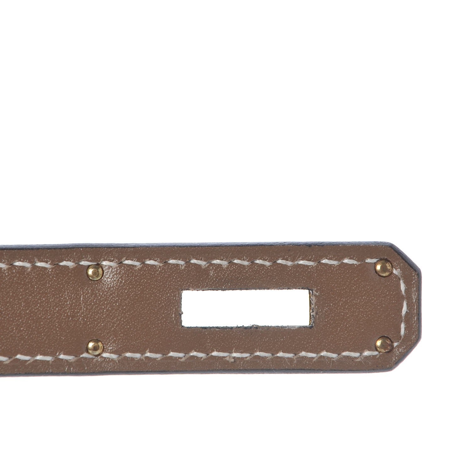 Hermes Tadelakt Sellier Kelly 32 Etoupe 12 of 32