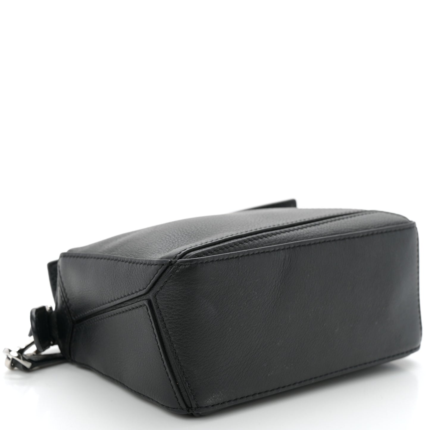 Calfskin Mini Puzzle Bag Black