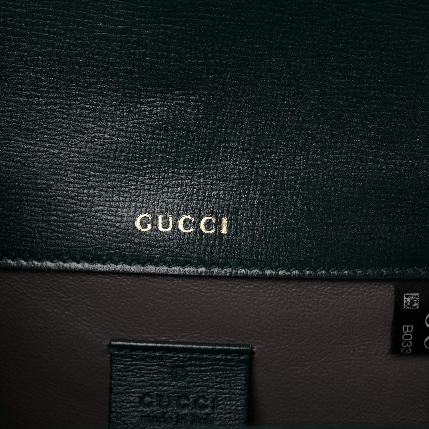 Gucci Azalea Calfskin Mini Sylvie 1969 Flap Messenger Bag Green 5 of 10