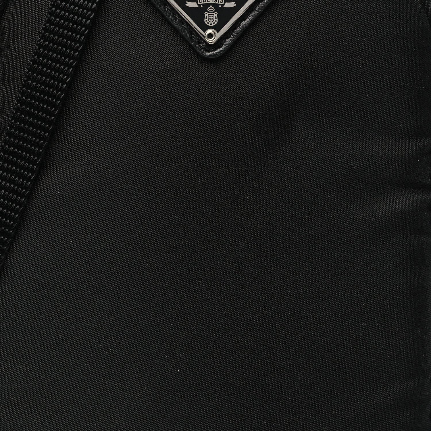 Prada Tessuto Nylon Pocket Mini Bag Black 8 of 10