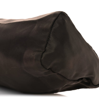 Prada Nylon Vela Cosmetic Pouch Brown 10 of 14