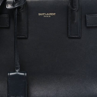 Saint Laurent Calfskin Nano Sac De Jour Black 7 of 13