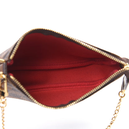 Louis Vuitton Damier Ebene Mini Pochette Accessories 5 of 7