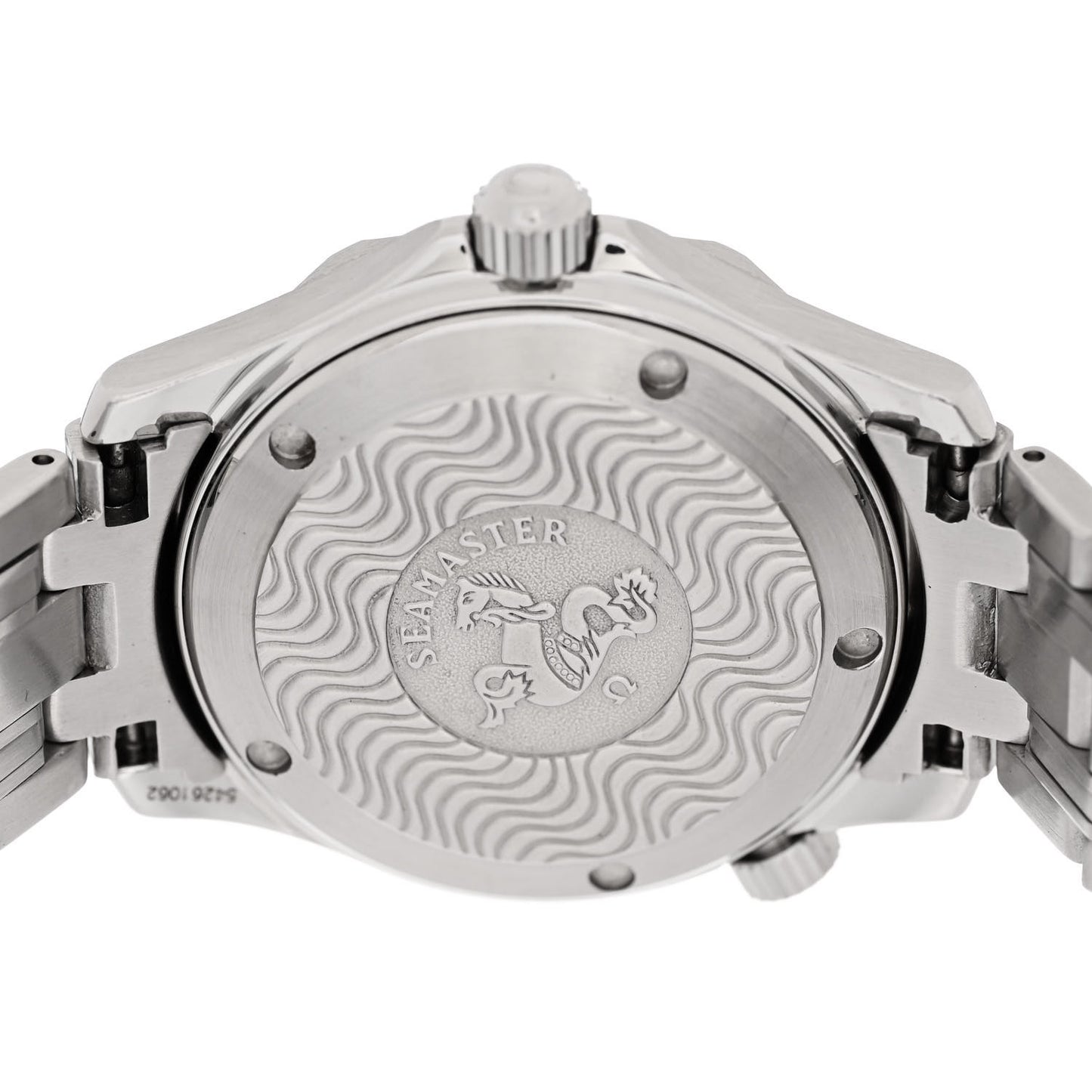Stainless Steel 36mm Seamaster Professional Quartz Watch Blue