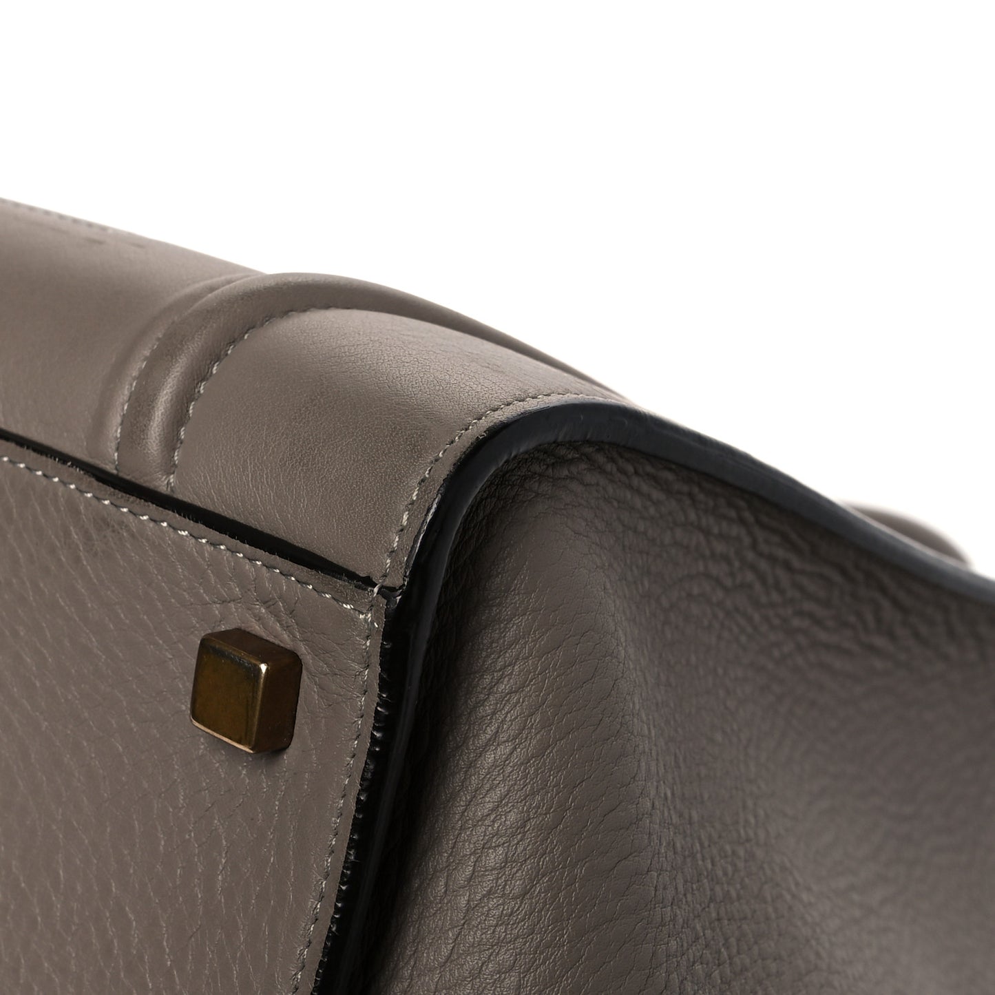 Grained Calfskin Phantom Luggage Grey