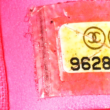 Chanel Calfskin Quilted Cambon Pochette Black White 7 of 10