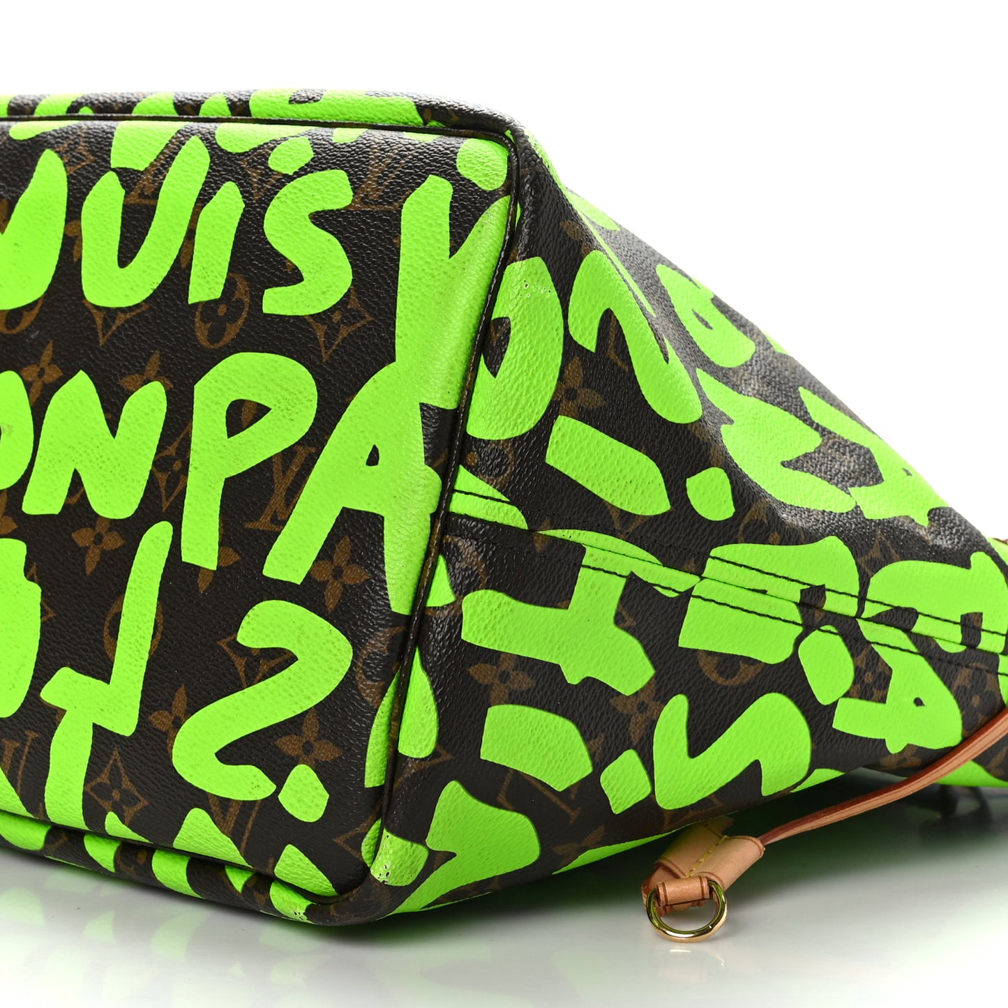 Monogram Graffiti Neverfull GM Green