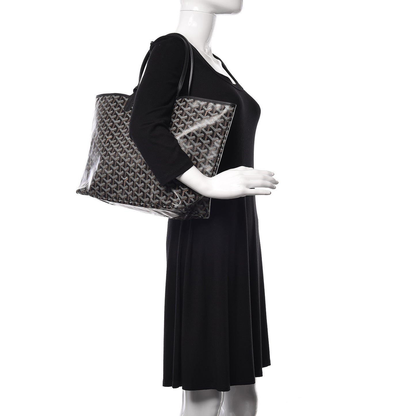 Goyardine Saint Louis PM Black