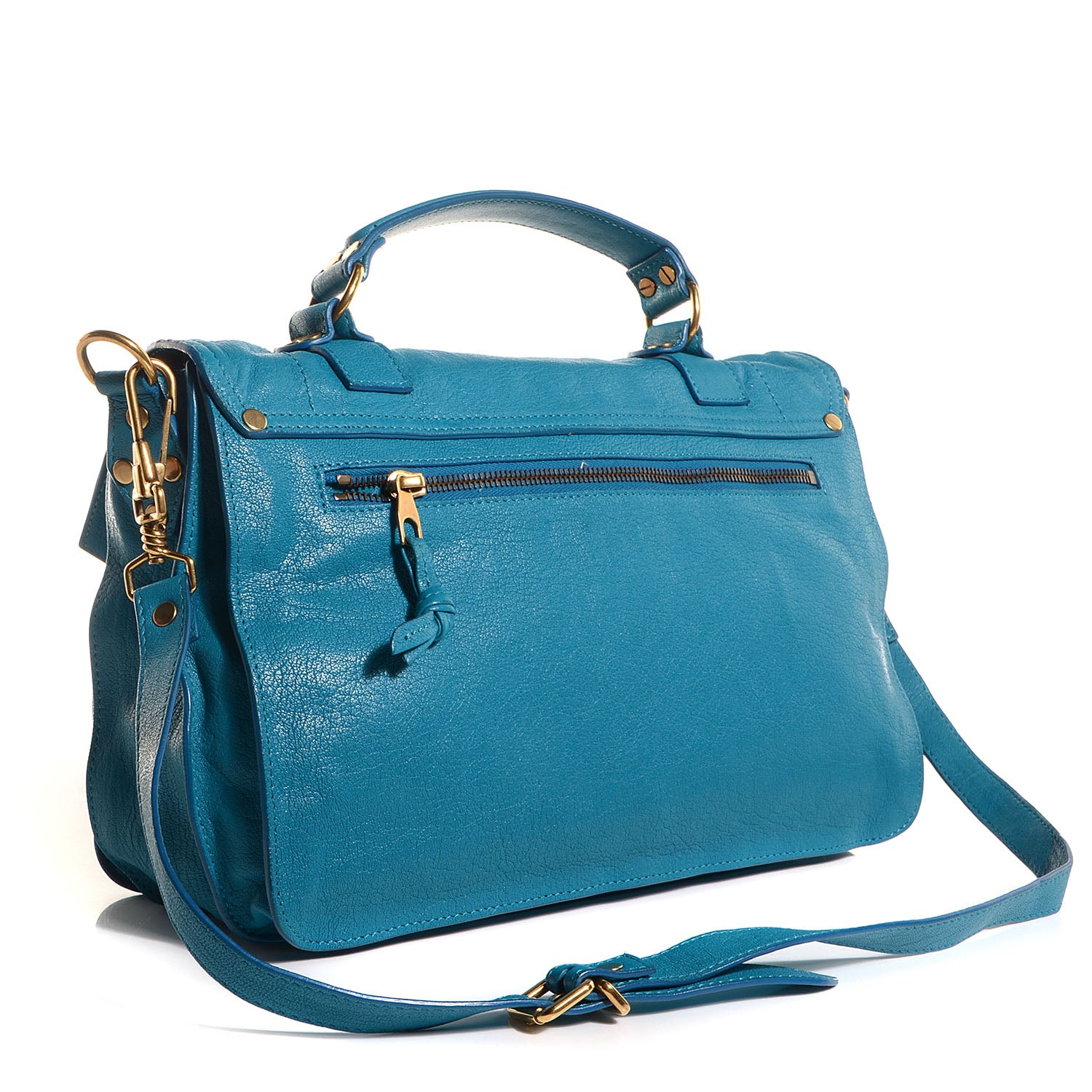 Proenza Schouler Lambskin Medium PS1 Satchel Oahu 3 of 14