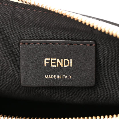 Fendi Vitello Grace Matte Small Fendigraphy Hobo Bag Nuvola 9 of 13