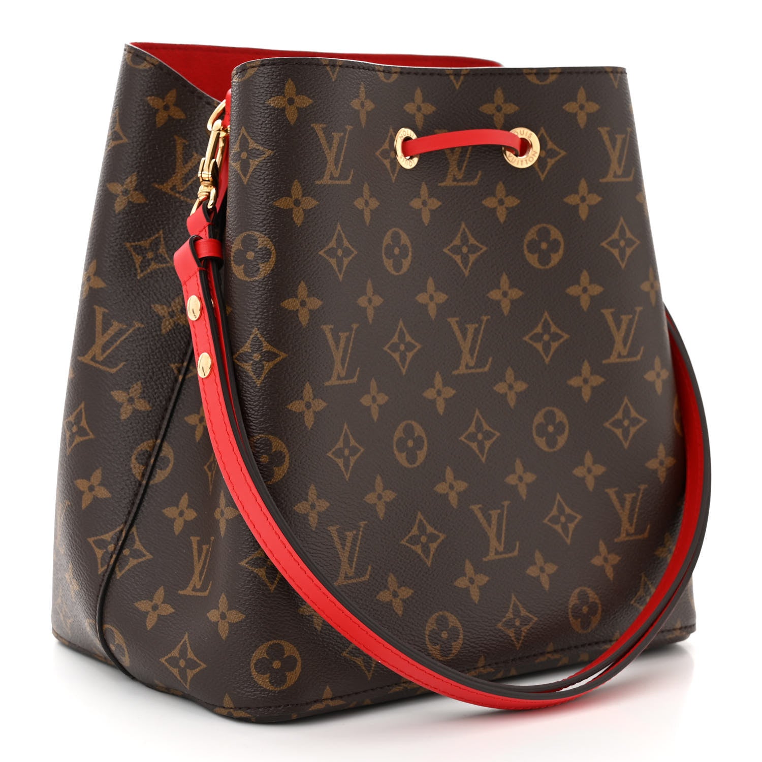 Louis Vuitton Monogram Neonoe MM Coquelicot 3 of 10