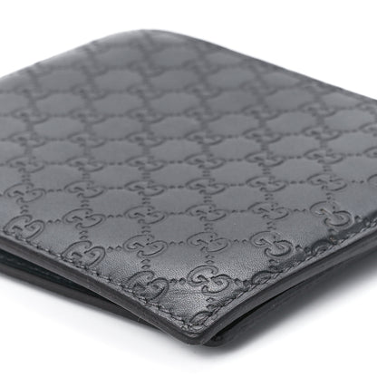 Gucci Guccissima Avel Bi-Fold Wallet Gray 13 of 14