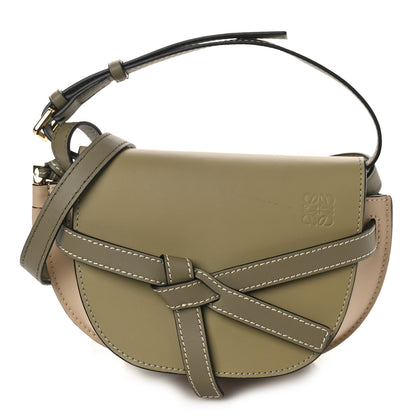 Loewe Calfskin Mini Gate Dual Bag Clay Green Dusty Beige 1 of 7