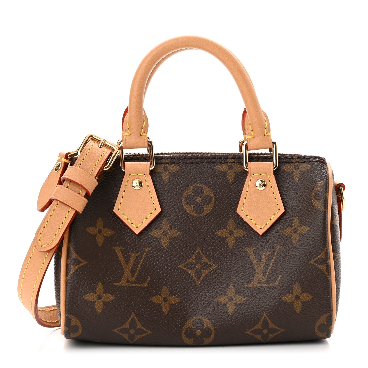 Louis Vuitton Monogram Nano Speedy Bandouliere 1 of 8