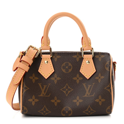 Louis Vuitton Monogram Nano Speedy Bandouliere 1 of 8