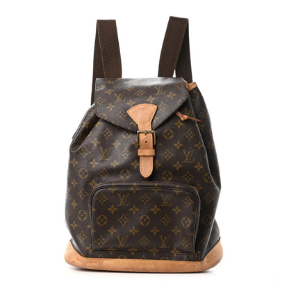 Louis Vuitton Monogram Montsouris GM Backpack 1 of 5