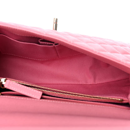 Chanel Caviar Quilted Small Coco Handle Flap Pink 4 of 12