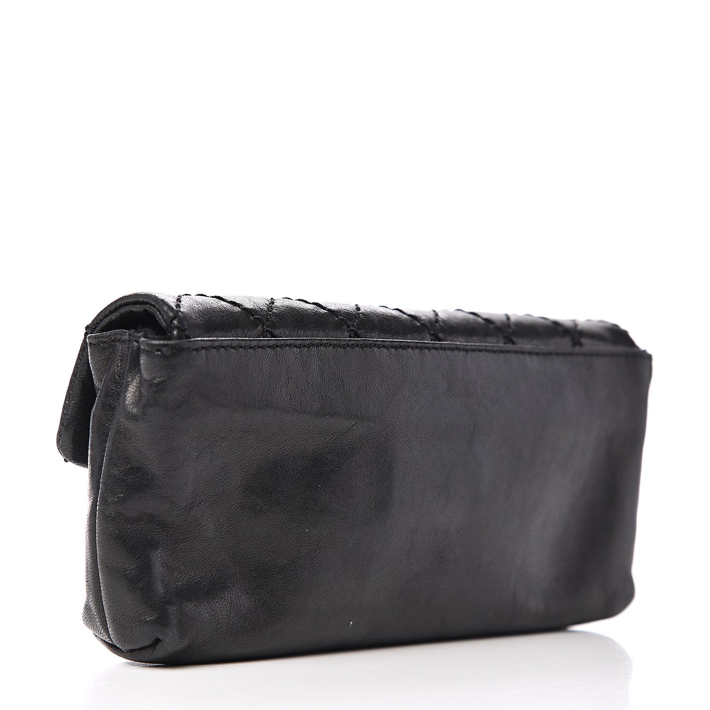 Lambskin Quilted 2.55 Reissue Pouch Black