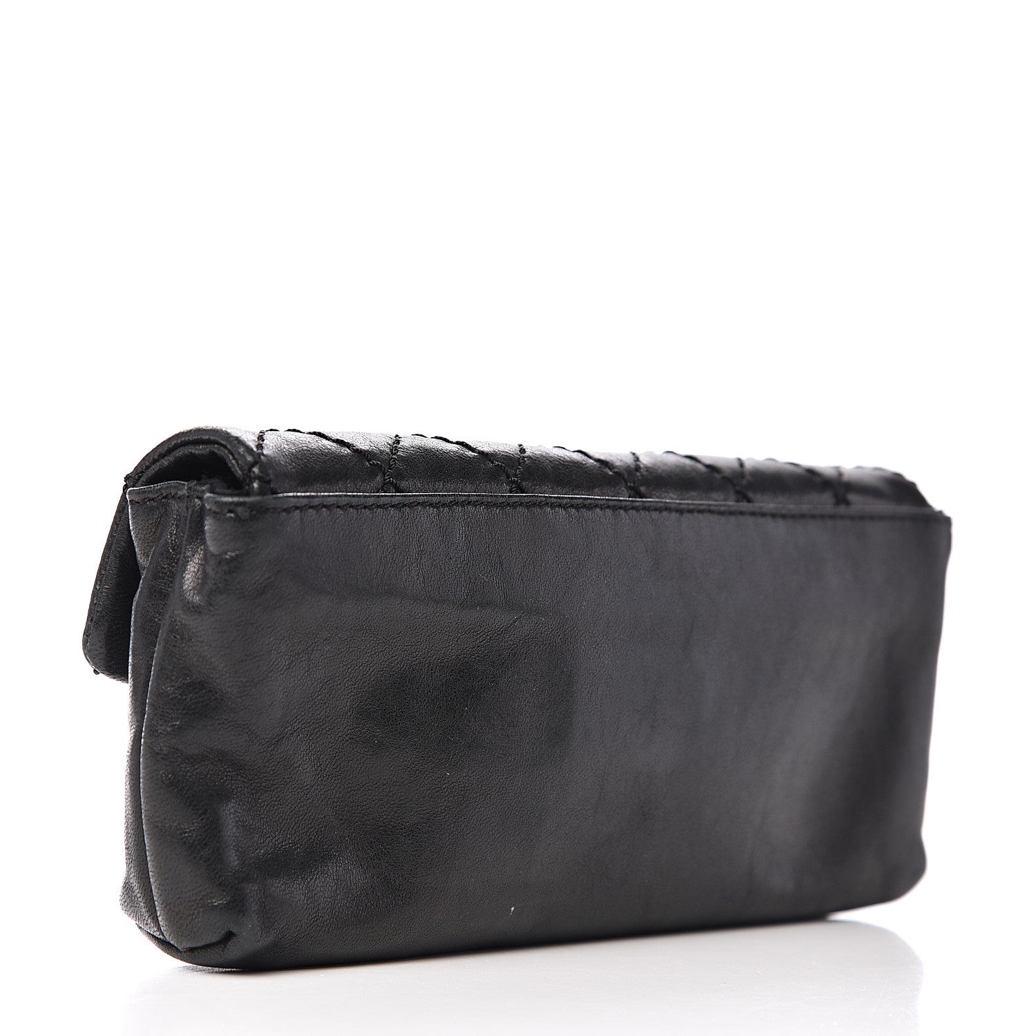 Chanel Lambskin Quilted 2.55 Reissue Pouch Black 2 of 10