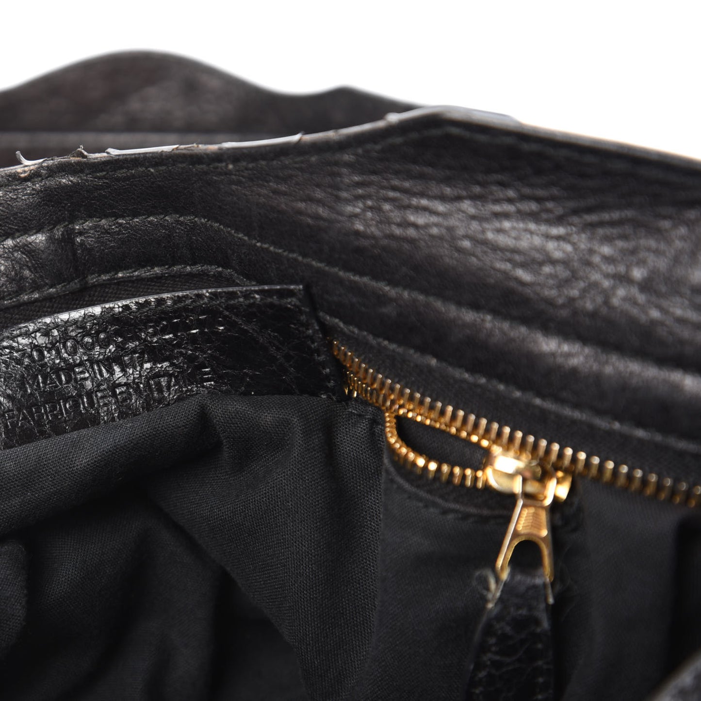 Agneau Giant 12 Gold Hardware City Black