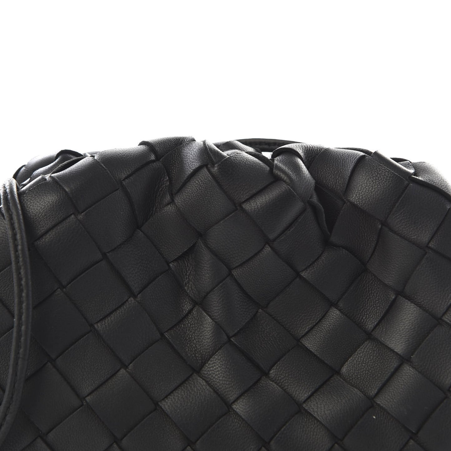 Nappa Intrecciato The Mini Pouch Black