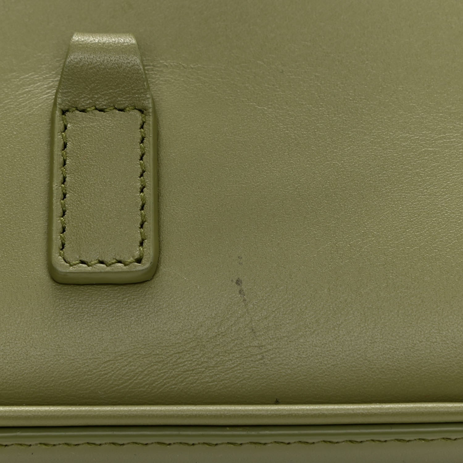 Saint Laurent Smooth Calfskin Le 5 A 7 Hobo Pistache 13 of 13