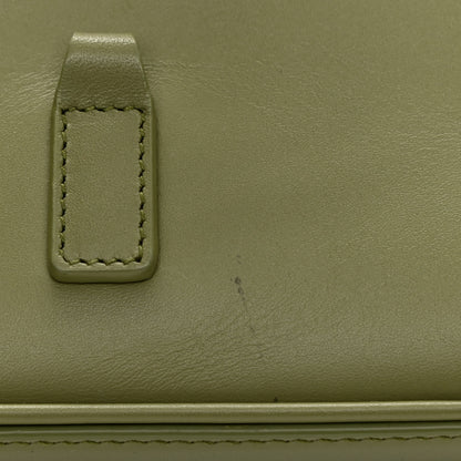 Saint Laurent Smooth Calfskin Le 5 A 7 Hobo Pistache 13 of 13