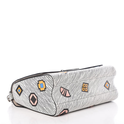 Louis Vuitton Epi Azteque Twist Shoulder Bag MM White 3 of 9