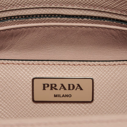 Prada Saffiano Cuir Twin Tote Cammeo 6 of 7