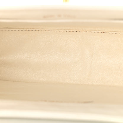 Chanel Caviar Top Handle Bag White 5 of 14