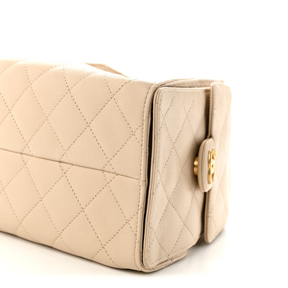 Chanel Caviar Quilted Small Chanel 25 Handbag Beige 10 of 10