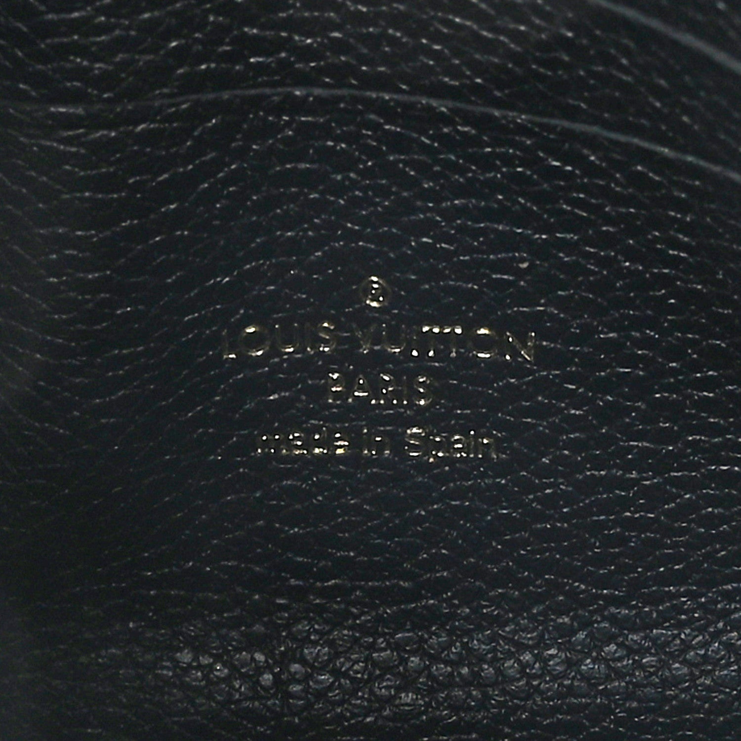 Louis Vuitton Empreinte Double Zip Pochette Black 6 of 9