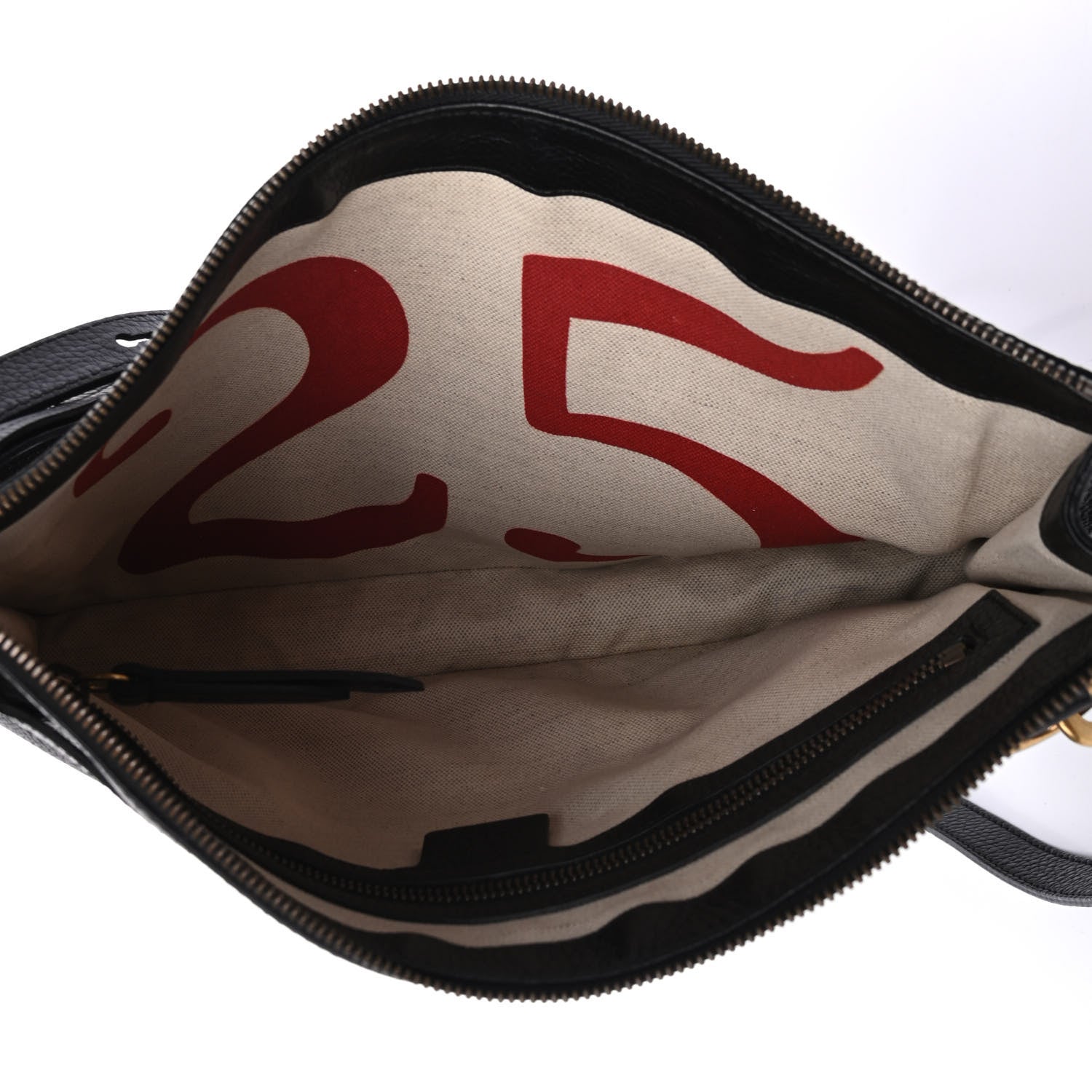Gucci Calfskin Kingsnake Print Messenger Black 4 of 4