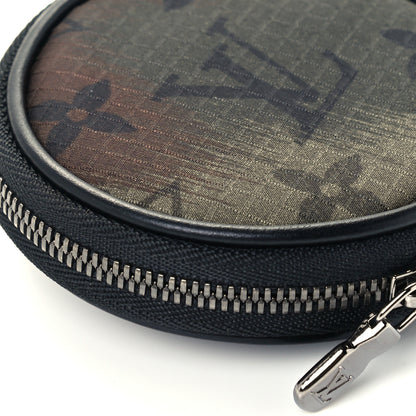 Louis Vuitton Nylon Monogram Camouflage Coin Pouch Green 6 of 7