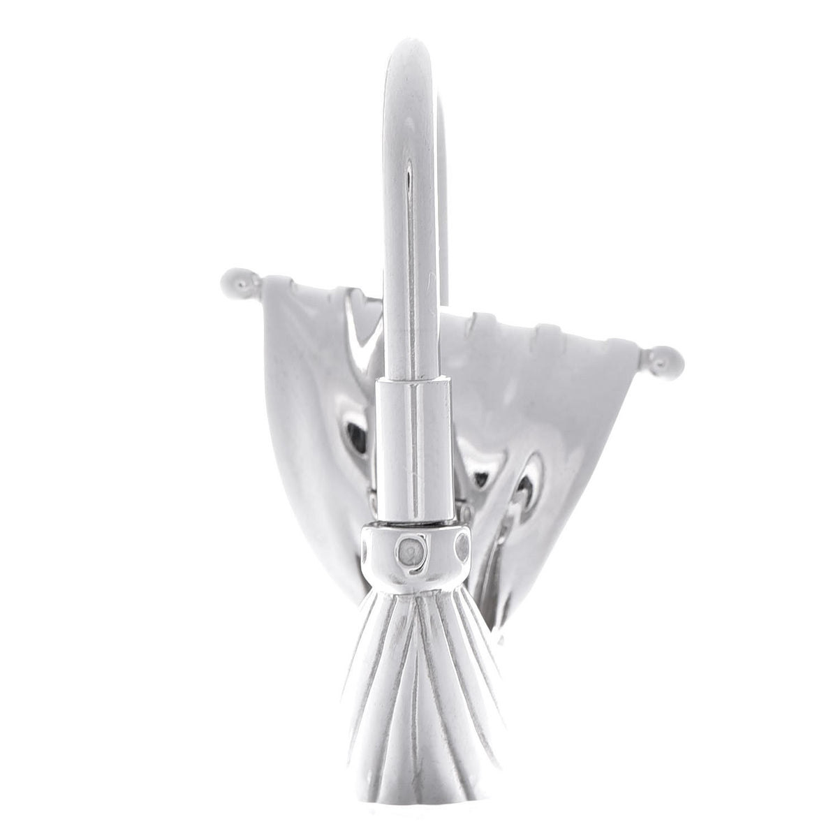 Hermes Palladium Sailboat Cadena Lock 3 of 6