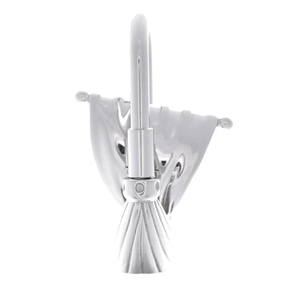 Hermes Palladium Sailboat Cadena Lock 3 of 6