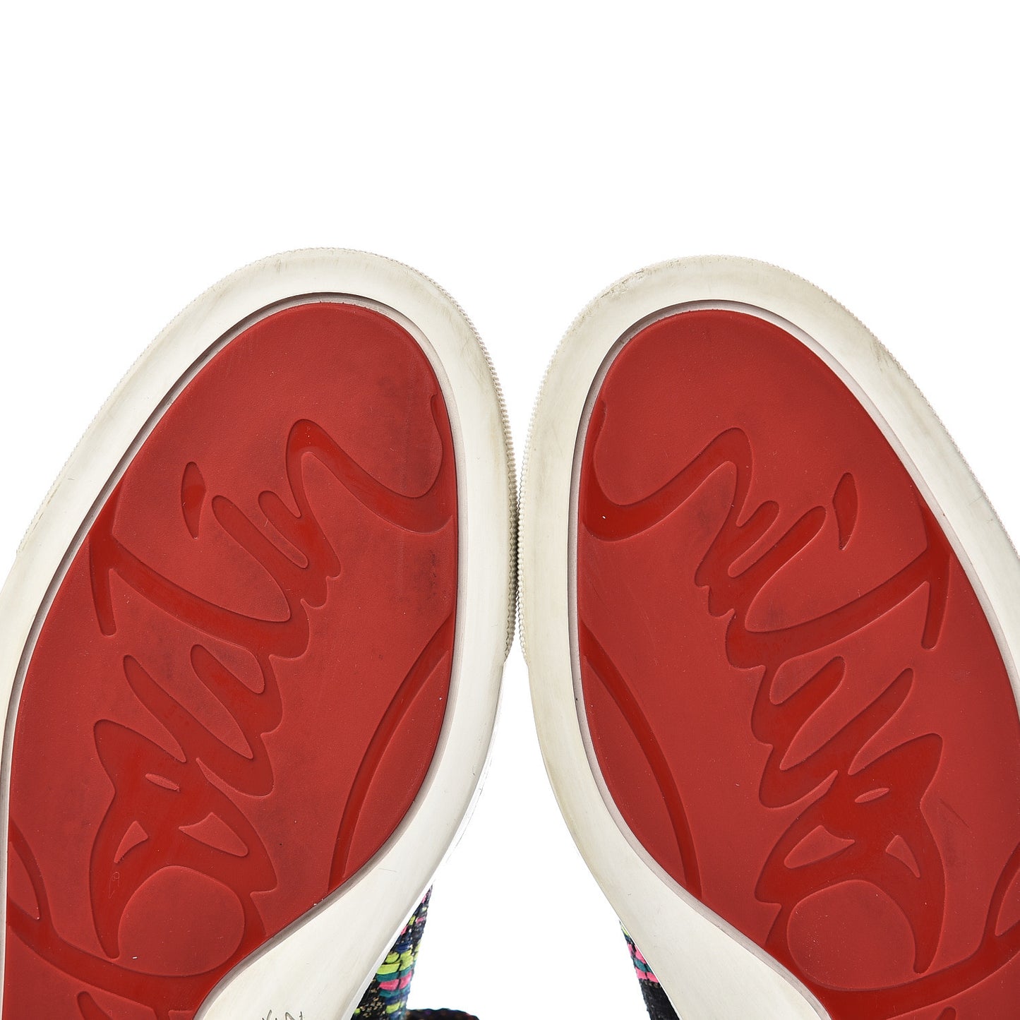 Patent Calfskin Lame Gondoliere Flat Sneakers 38 Multicolor