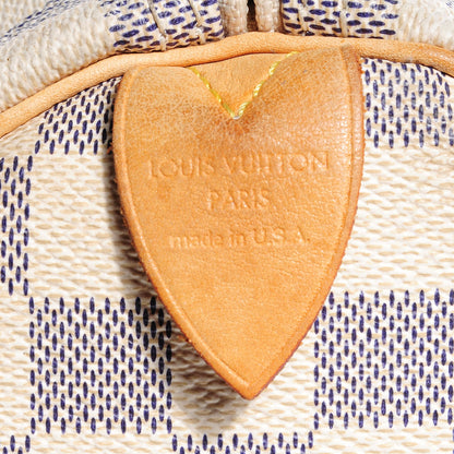 Louis Vuitton Damier Azur Speedy 30 6 of 7