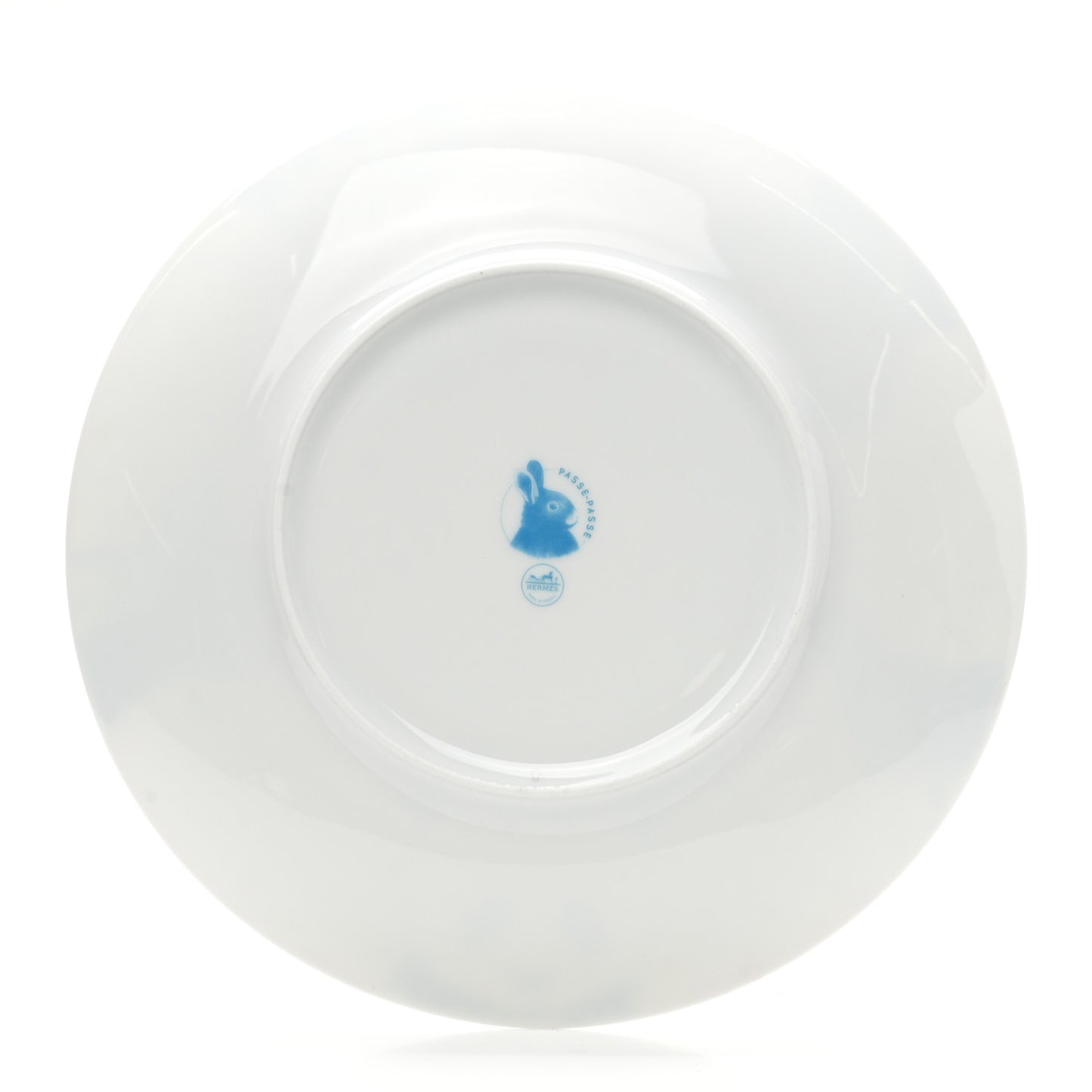 Porcelain Passe-Passe Dessert Plate