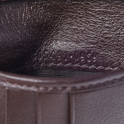 Gucci Guccissima Web Bi-fold Wallet Dark Brown 7 of 7
