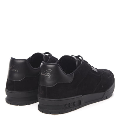 Louis Vuitton Suede Uniform Sneakers 9.5 Black 4 of 9