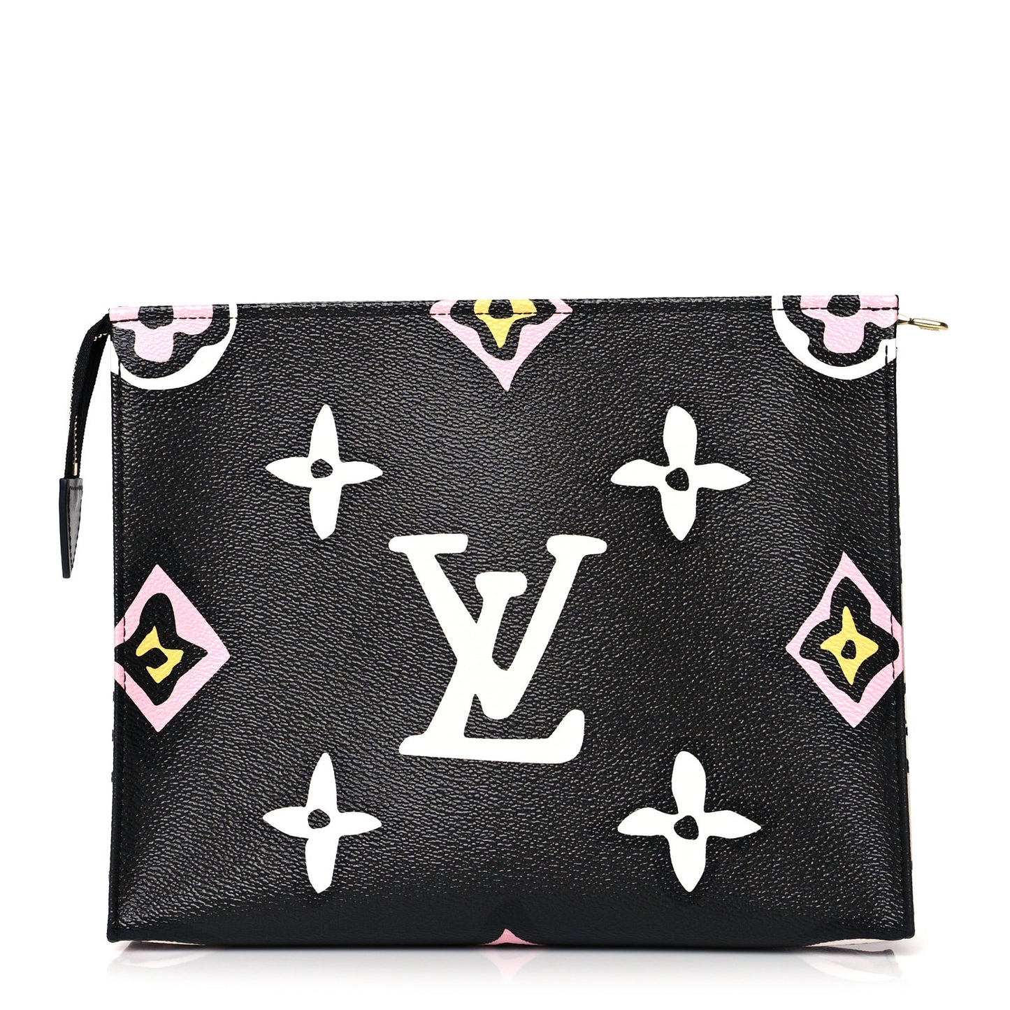 Monogram Giant Wild At Heart Toiletry Pouch 26 Black