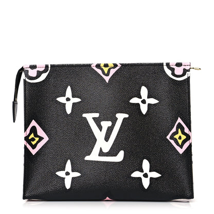 Louis Vuitton Monogram Giant Wild At Heart Toiletry Pouch 26 Black 1 of 10