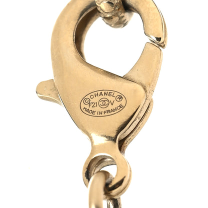 Chanel Pearl CC 100th Anniversary Necklace Light Gold 5 of 5