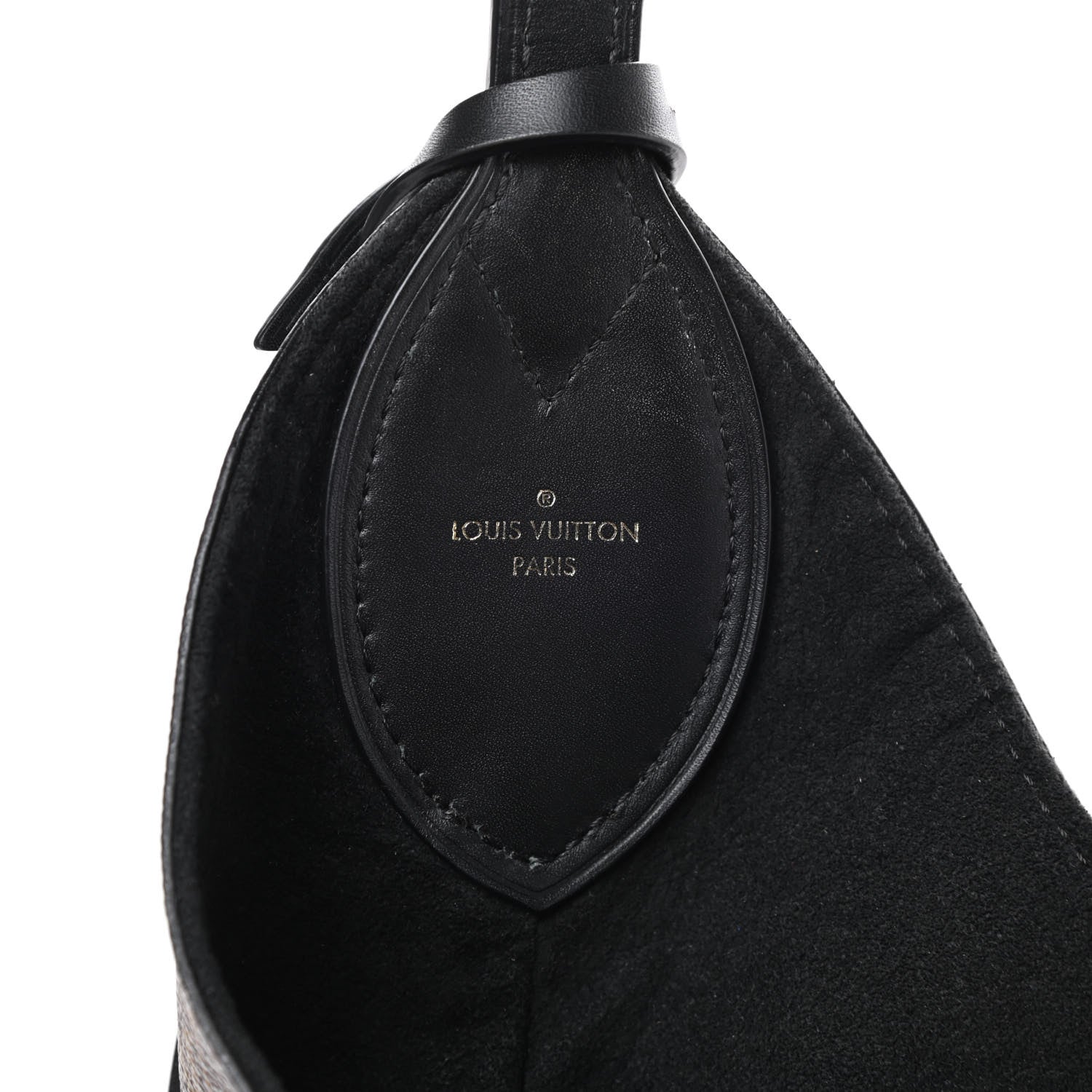 Louis Vuitton Monogram Flower Hobo Black 6 of 14