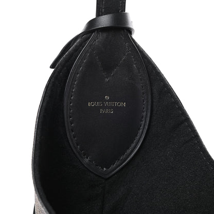 Louis Vuitton Monogram Flower Hobo Black 6 of 14