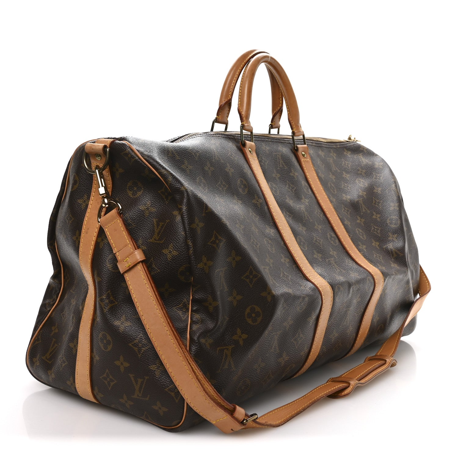 Louis Vuitton Monogram Keepall Bandouliere 55 2 of 9