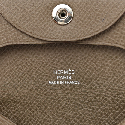 Hermes Epsom Bastia Coin Purse Etoupe 6 of 8