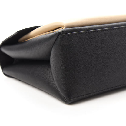 Louis Vuitton Soft Calfskin My Lockme Top Handle Vanille Black 6 of 9