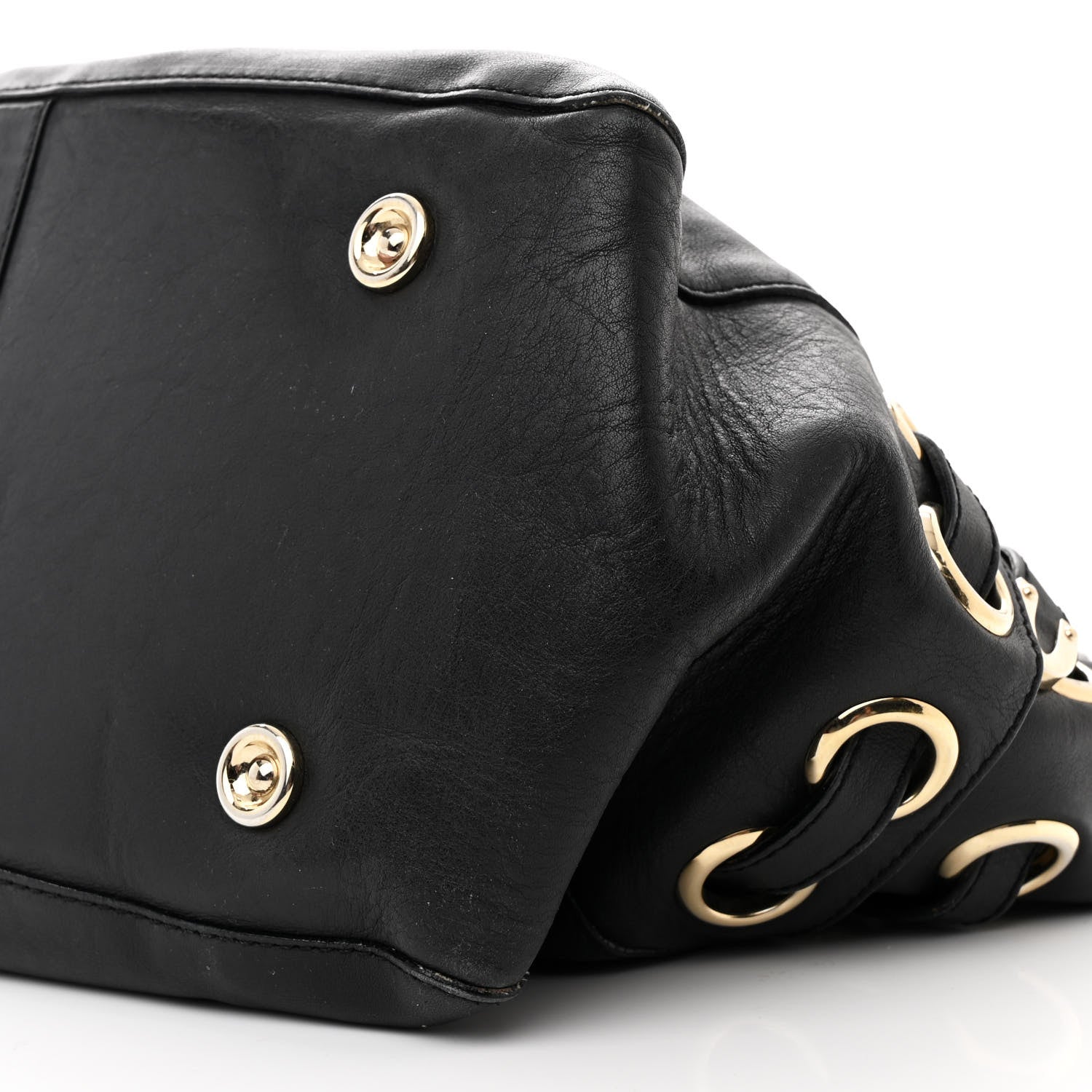 Jimmy Choo Supple Calfskin Large Radiant Hobo Black 10 of 13